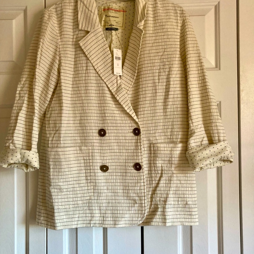 Anthropologie lightweight blazer